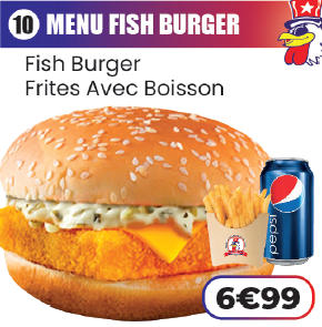 MENU FISH BURGER