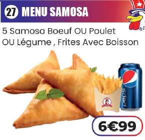 MENU SAMOSA