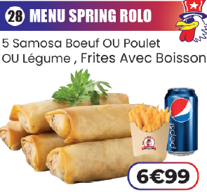 MENU SPRING ROLO