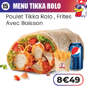 MENU TIKKA ROLO