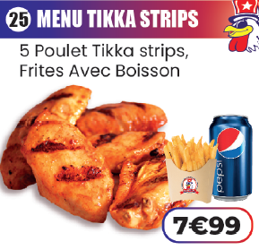 MENU TIKKA STRIPS