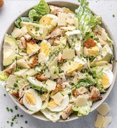 SALADE AU POULET